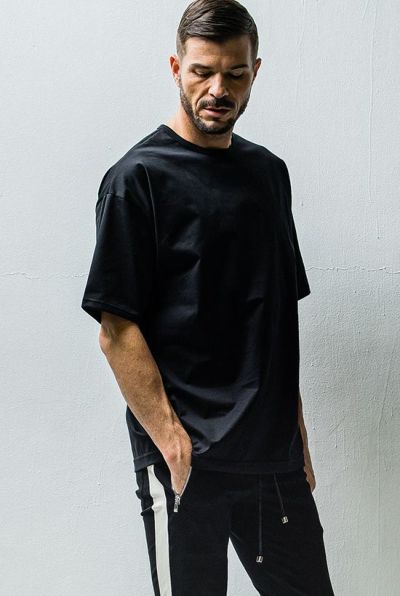 BEACH LOOSE TEE［BLACK］
