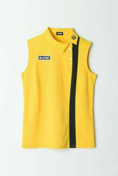 bicolor sleeveless shirt［YELLOW］