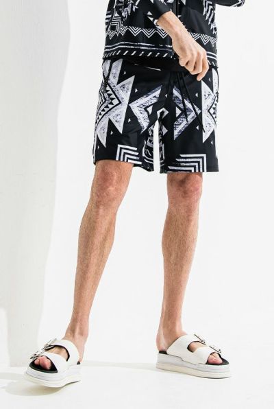 RUSH SHORTS［NATIVE BK］