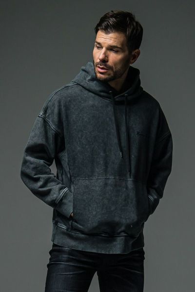 VINTEAGE  loose hoodie ［VBLACK］