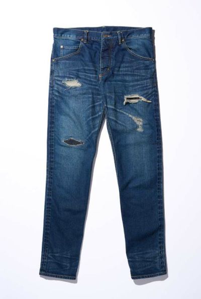 tight straight selvedge denim(used)[used]