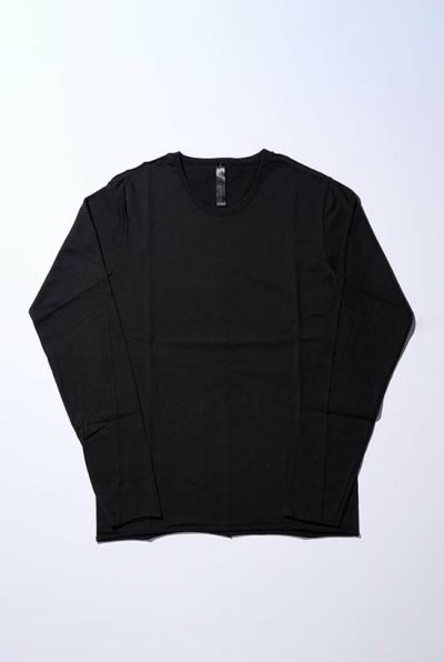 cut-off crew-neck L/S[black] 