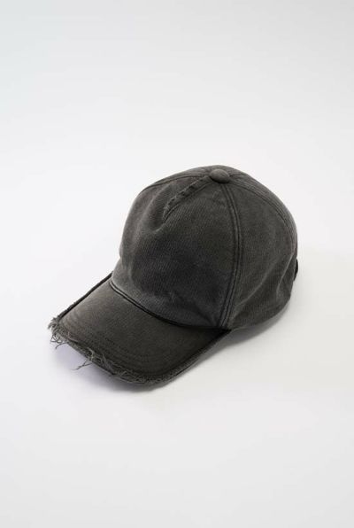 base ball cap［black］