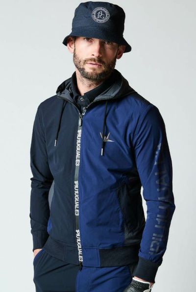 CRAZY WIND BREAKER HOODIE［NAVY］