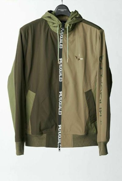 CRAZY WIND BREAKER HOODIE［KHAKI］