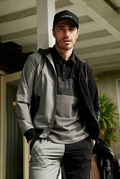 CRAZY WIND BREAKER HOODIE［BLACK］