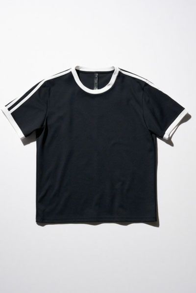 line ringer Tee［black］