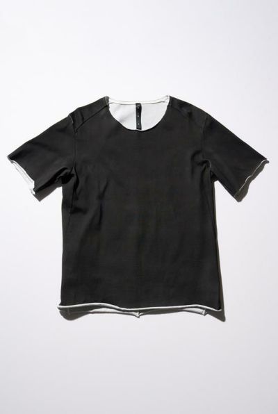 spray dye cut-off s/s［dusty black］