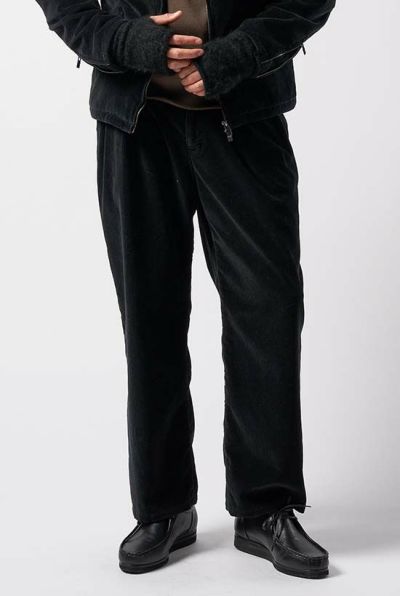 heavy corduroy trousers［black］9月入荷予定