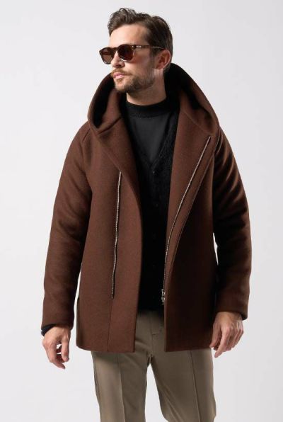 zip witch coat［d. brown］10月入荷予定