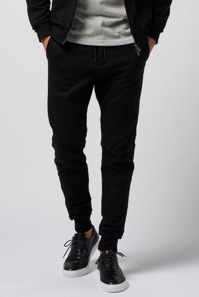 basic rib sweat pants［black］8月入荷予定