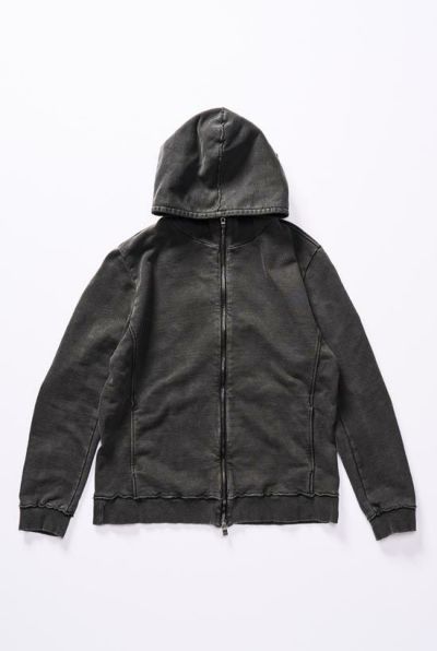 basic zip-up parka（piece-dyed）［dust gray］8月入荷予定