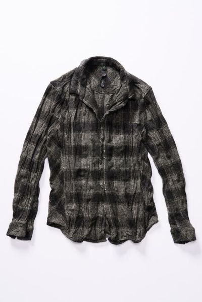 2-hook tweedy check［black］8月入荷予定